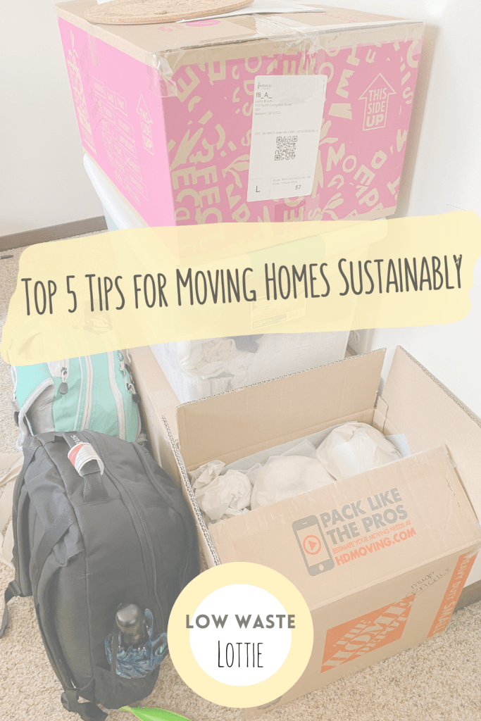 A pinterest-friendly image with a pile of boxes labeled with the website logo and the title of the artc